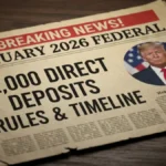 Federal $2000 direct deposit program updates for January 2026