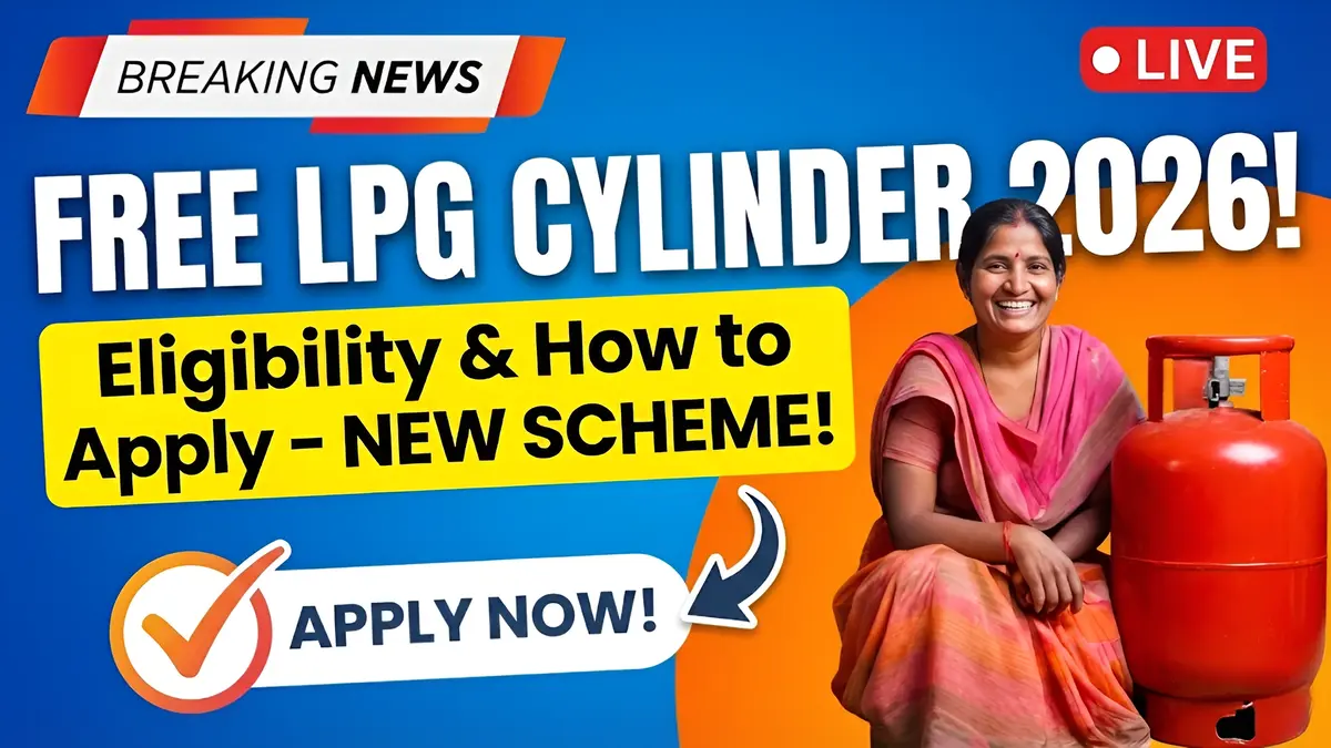 Urgent alert for PMUY 2026 free gas cylinder scheme